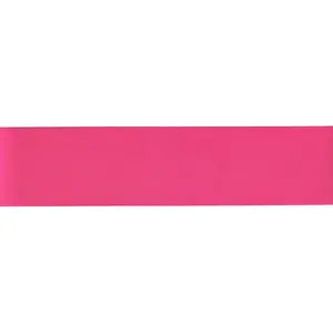 HOT PINK 50mm Double Sided Satin Ribbon, Sold by the Metre