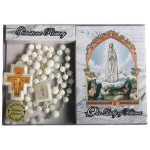 Mother Of Pearl Rosary Our Lady of Fatima