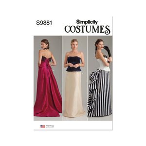 Simplicity Sewing Pattern S9881 Misses’ Skirts sizes 6-16