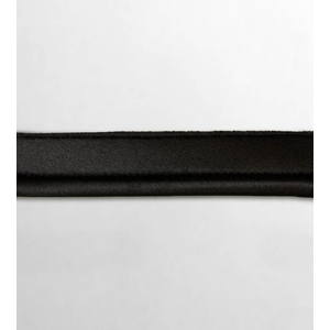 BLACK SATIN Piping 10mm Wide with 2.5mm Cord