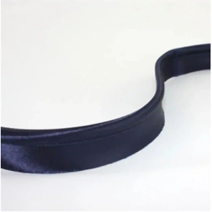NAVY SATIN Piping 10mm Wide with 2.5mm Cord