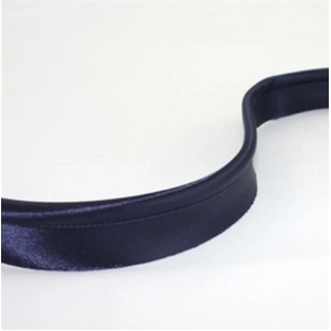 NAVY SATIN Piping 10mm Wide with 2.5mm Cord