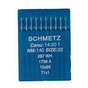 Schmetz Industrial Needles pack of 10 Size 140/22, 16x95, 287WH, 71x1