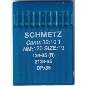 Schmetz Industrial Needles pack of 10 Size 120/19, 134-35 (R); 2134-35; DPx35
