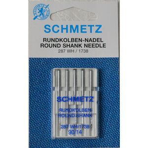 Schmetz Machine Needle ROUND SHANK (1738A) Size 90, Pack of 5 Needles
