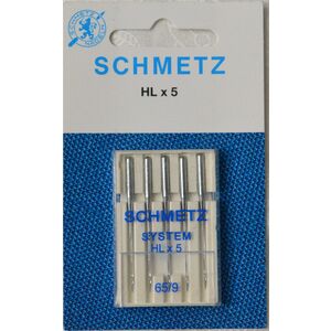 Schmetz Needle, High Speed HL x 5, Embroidery Size 65/9 Pack of 5 Needles