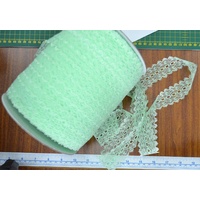 MINT Uni-Trim Feather Edge Eyelet Lace, 37mm x 200 Meter Roll