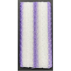 Semco LILAC Iridescent Feather Edge Eyelet Lace, 37mm x 15m