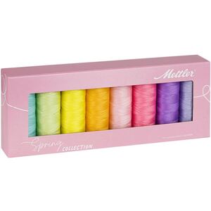 Mettler Silk Finish Cotton 8 x 150m Spool Thread Gift Pack SPRING