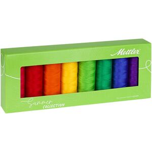 Mettler Silk Finish Cotton 8 x 150m Spool Thread Gift Pack SUMMER