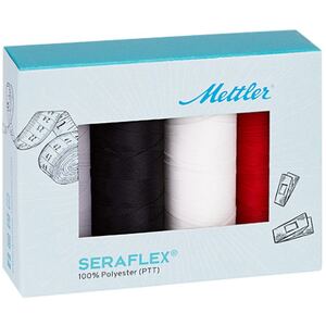 Mettler SeraFlex 4 x 130m Spool Elastic Thread Pack