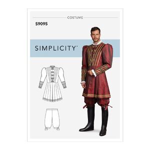 Simplicity Sewing Pattern S9095 Men&#39;s Historical Costume BB Sizes 44-52