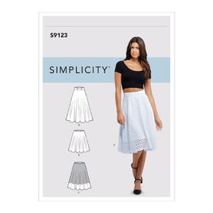 Simplicity Sewing Pattern S9123 Misses&#39; Skirts H5 Sizes 6-14