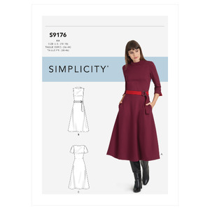 Simplicity Sewing Pattern S9176 Misses&#39; &amp; Women&#39;s Dresses Simplicity Sewing Pattern 9176