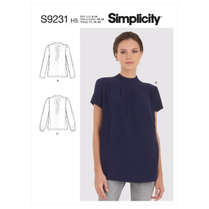 S9231 MISSES&#39; BLOUSES Simplicity Sewing Pattern 9231