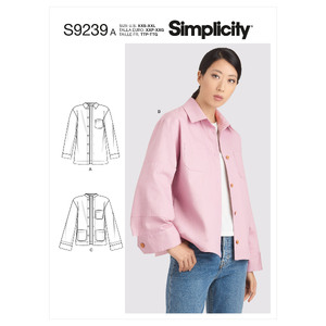 S9239 MISSES&#39; JACKETS Simplicity Sewing Pattern 9239