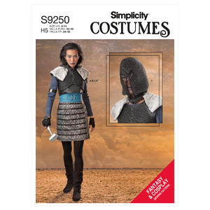 S9250 MISSES&#39; COSTUME Simplicity Sewing Pattern 9250