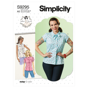 S9295 MISSES&#39; TOP Simplicity Sewing Pattern 9295