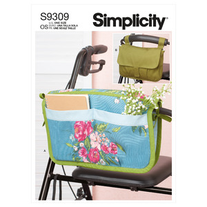 S9309 WALKER CADDY &amp; BAG Simplicity Sewing Pattern 9309