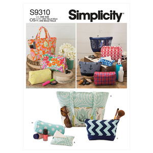 S9310 TOTES &amp; BAGS Simplicity Sewing Pattern 9310