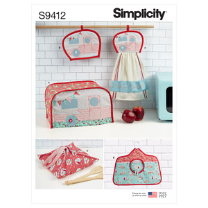 S9412 KITCHEN ACCESSORIES Simplicity Sewing Pattern 9412