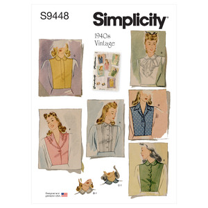 S9448 MISSES&#39; DICKEY SET Simplicity Sewing Pattern 9448