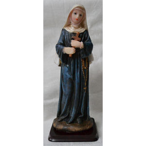 Perfect Spiritual Love, St Teresa Of Avila Statue, 195mm High, Resin