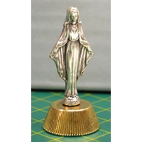 MIRACULOUS Magnetic Statuette 50mm High 23mm Base, Metal, Quality Made In Italy