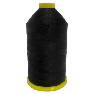 Amann Strongbond 40, VERY DARK BROWN #1003, Bonded Nylon Thread, 3500m Cone