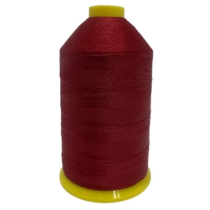 Amann Strongbond 40, DEEP RED #2455, Bonded Nylon Thread, 3500m Cone