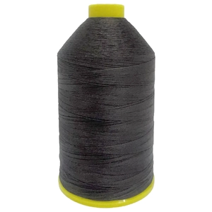 Amann Strongbond 40, DARK GREY #3127, Bonded Nylon Thread, 3500m Cone
