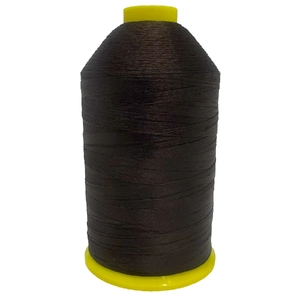 Amann Strongbond 40, DARK BROWN #3131, Bonded Nylon Thread, 3500m Cone