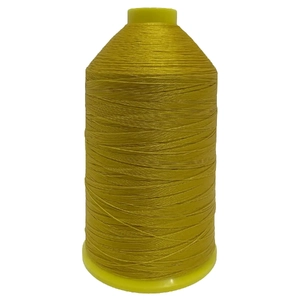 Amann Strongbond 40, GOLD #3329, Bonded Nylon Thread, 3500m Cone