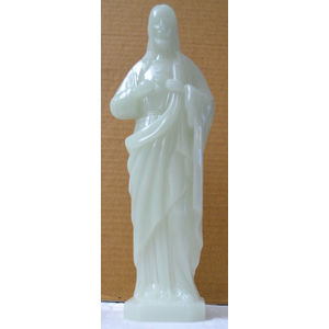 Sacred Heart Of Jesus Luminous Plastic Statue 25cm