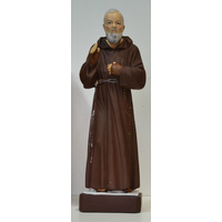 Saint Padre Pio Statue, Indoor/Outdoor 30cm (12&quot;) Made in Italy