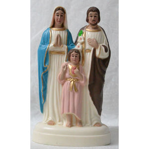 Holy Family Magnetic Plastic Statue 10cm