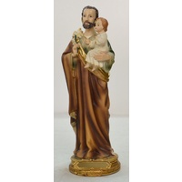 SAINT JOSEPH Statue, 210mm (8 1/4&quot;) High Resin Statue