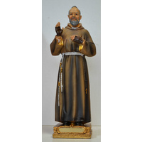 Statue Padre Pio Statue, Resin 23cm (9&quot;)