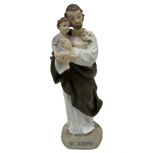 Veronese Mini Statue - Saint Joseph, 88mm High, Uniquely Hand-Made