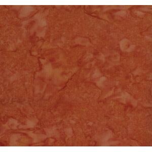 Batik Australia Tonal Batiks BURNT ORANGE 110cm Wide Cotton Fabric