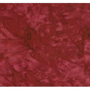 Batik Australia Tonal Batiks BURNT RED 110cm Wide Cotton Fabric
