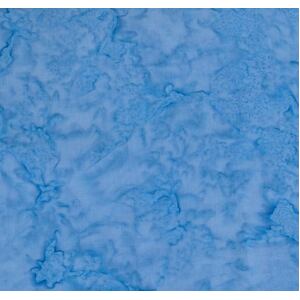 50cm REMNANT Batik Australia Tonal Batiks CORNFLOWER 110cm Wide Cotton Fabric