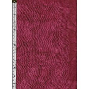 Batik Australia Tonal Batiks DARK RED 110cm Wide Cotton Fabric (T-79)