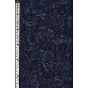 56cm REMNANT Batik Australia Tonal Batiks INDIGO 110cm Wide Cotton Fabric (T-19)