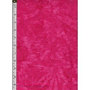 Batik Australia Tonal Batiks RASPBERRY 110cm Wide Cotton Fabric (T-77)