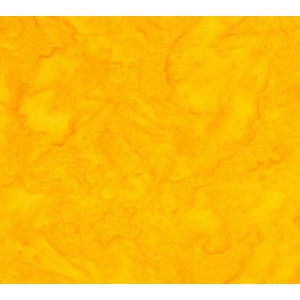 Batik Australia Tonal Batiks YELLOW 110cm Wide Cotton Fabric, Per 25cm