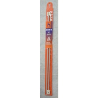 Pony Aluminium Knitting Needle 30cm 4mm, 1 Pair per Pack, aka Knitting Pins