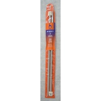 Pony Plastic Knitting Needle 30cm 7mm, 1 Pair per Pack, aka Knitting Pins