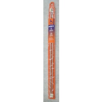 Pony Aluminium Knitting Needles 35cm 4mm, 1 Pair per Pack, aka Knitting Pins