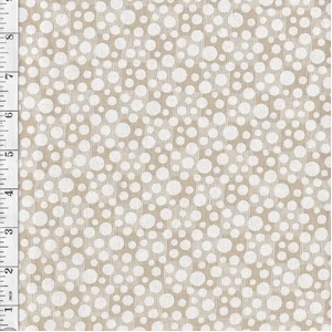 54cm REMNANT TEASTAIN T44261 Tonal Print Cotton Fabric 110cm wide